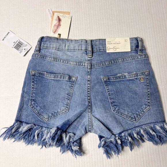 Jessica Simpson fared Jean shorts girls size 10 - Picture 5 of 9